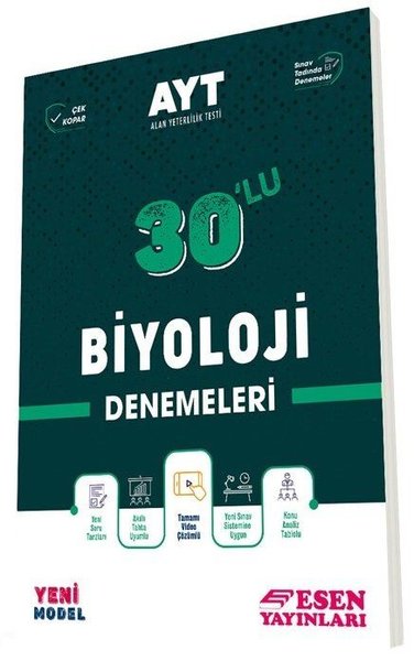 2022 AYT Biyoloji 30'lu Deneme Kolektif