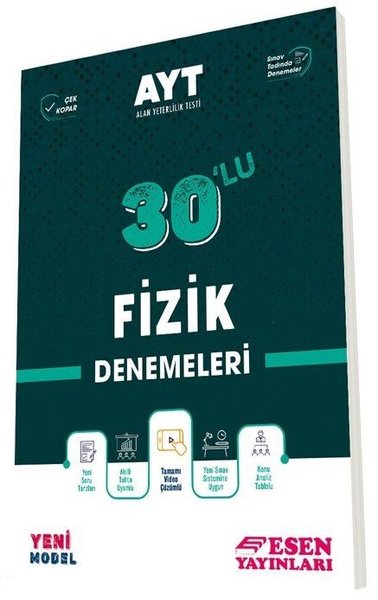 2022 AYT Fizik 30'lu Deneme Kolektif