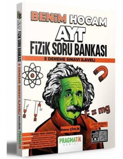 2021 AYT Fizik Soru Bankası 5 Deneme Sınavı İlaveli Pragmatik Serisi E