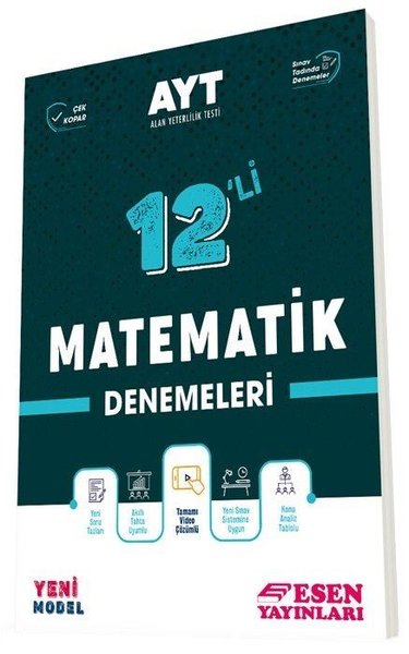 2022 AYT Matematik 12'li Deneme Kolektif