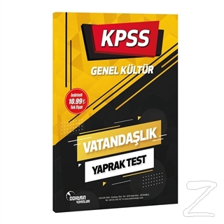 2022 KPSS Vatandaşlık Yaprak Test Erol Sitar