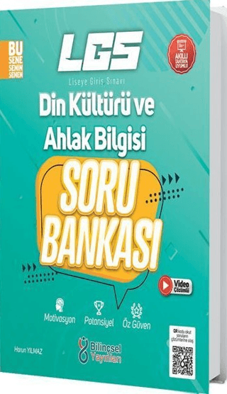 2022 LGS 8. Sınıf Din Kültürü ve Ahlak Bilgisi Soru Bankası Kolektif