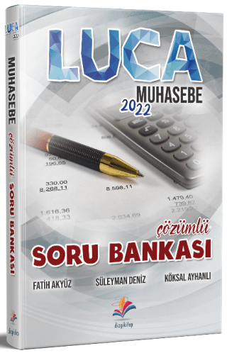 2022 Luca Muhasebe Çözümlü Soru Bankası Fatih Akyüz