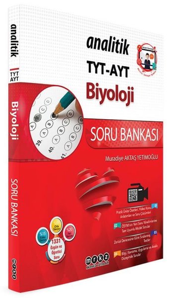 2022 TYT AYT Biyoloji Analitik Soru Bankası Kolektif