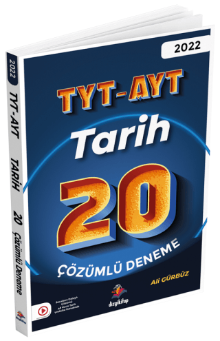 2022 TYT - AYT Tarih 20 Çözümlü Deneme Ali Gürbüz