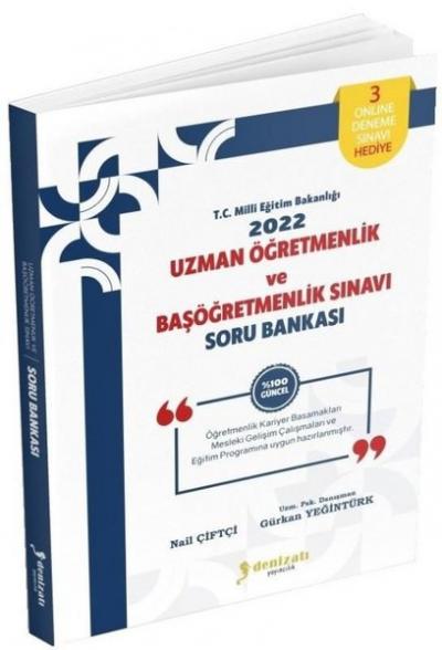 2022 Uzman Öğretmenlik ve Başöğretmenlik Soru Bankası Gürkan Yeğintürk