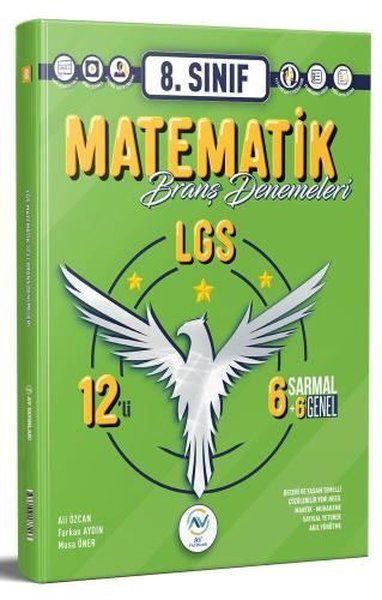 2023 8.Sınıf LGS Matematik 12'li Deneme Kolektif