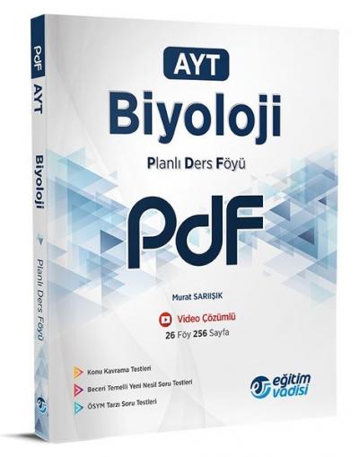 2023 AYT Biyoloji Planlı Ders Föyü Kolektif