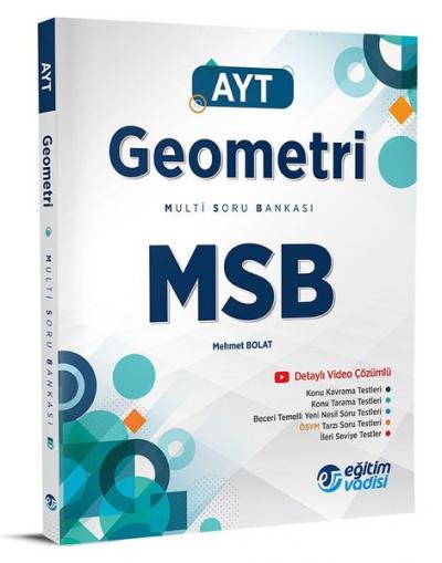 2023 AYT Geometri Multi Soru Bankası Kolektif