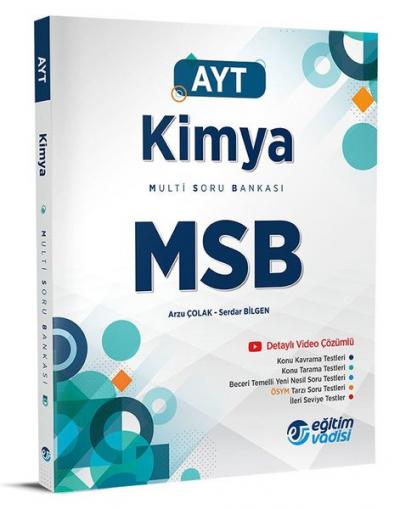 2023 AYT Kimya Multi Soru Bankası Kolektif