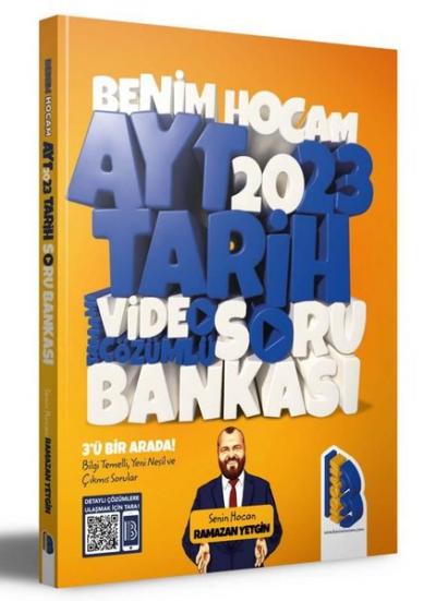 2023 AYT Tarih Tamamı Video Çözümlü Soru Bankası Ramazan Yetgin