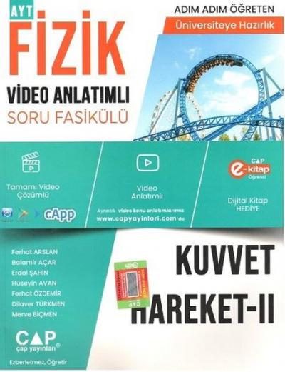 2023 Fizik Kuvvet Hareket 2 Video Anlatımlı Soru Fasikülü Kolektif