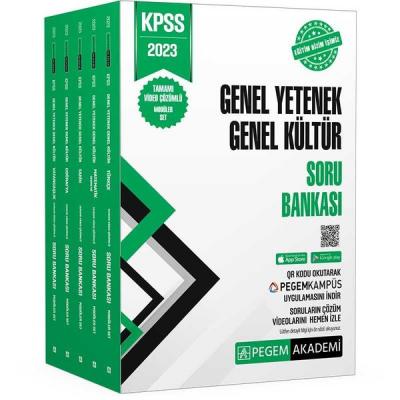 2023 KPSS Genel Yetenek Genel Kültür Tamamı Çözümlü Soru Bankası Seti 