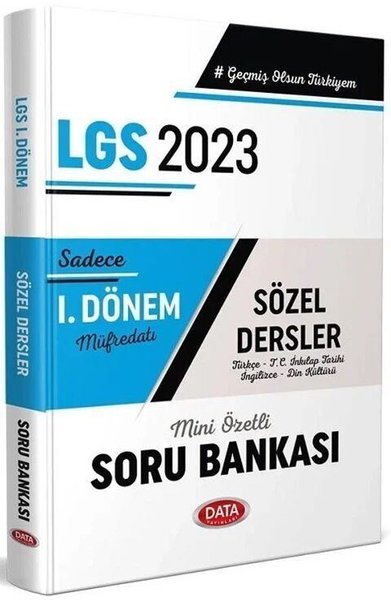 2023 LGS 1.Dönem Sözel Soru Bankası Kolektif