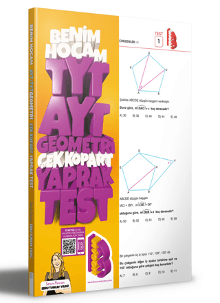 2023 TYT - AYT Geometri Çek Kopar Yaprak Test Ebru Tuncay Yıldız