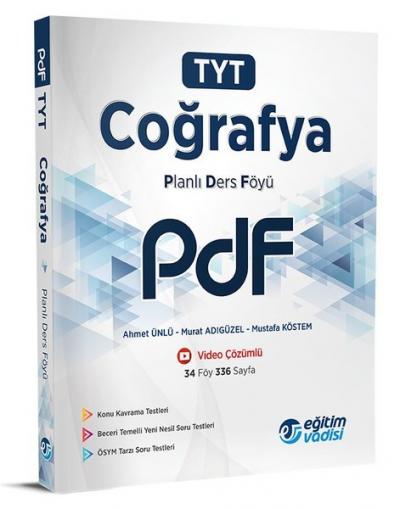 2023 TYT Coğrafya Planlı Ders Föyü Kolektif