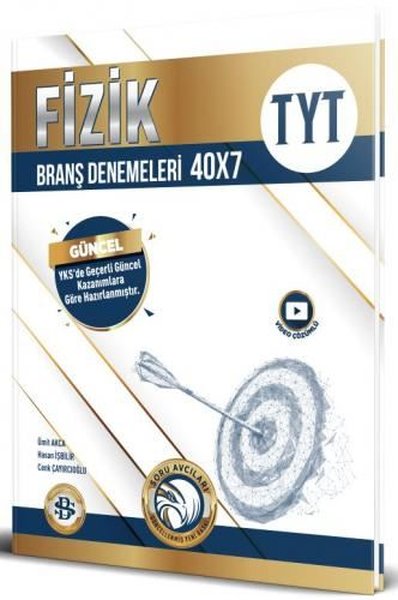 2023 TYT Fizik 40 x 7 Branş Deneme Kolektif