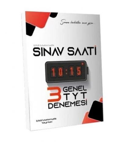 2023 TYT Sınav Saati 3 Deneme Kolektif