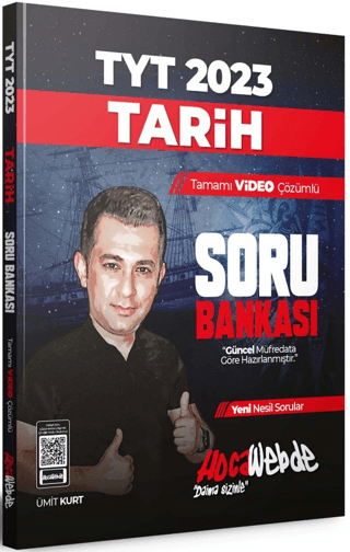 2023 TYT Tarih Tamamı Video Çözümlü Soru Bankası Ümit Kurt