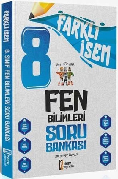 2024 8.Sınıf Fen Bilimleri Farklı İsem Soru Bankası Kolektif