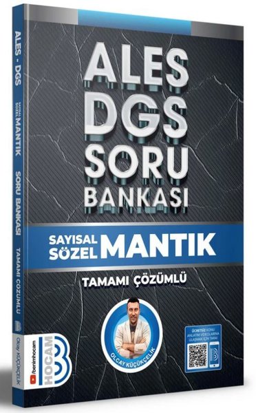 2024 ALES DGS Sayısal Sözel Mantık Tamamı Çözümlü Soru Bankası Olcay K