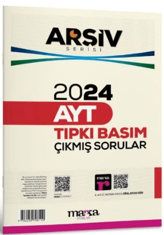 2024 AYT Arşiv Serisi Çıkmış Sorular Tamamı Video Çözümlü Kollektif