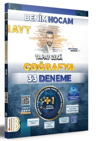 2024 AYT Yapay Zekâ Coğrafya 33 Denemea Bayram Meral