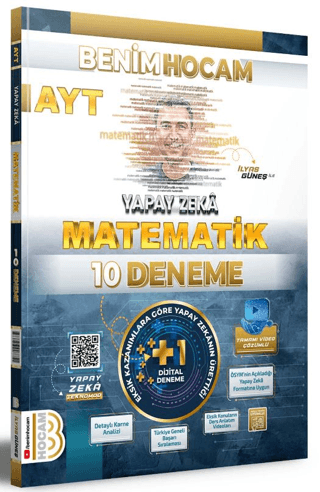 2024 AYT Yapay Zeka Matematik 10 Deneme İlyas Güneş