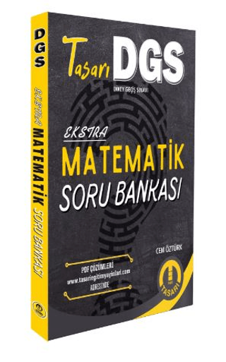 2024 DGS Ekstra Matematik Çözümlü Soru Bankası Cem Öztürk