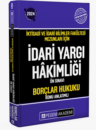 2024 İktisadi ve İdari Bilimler Fakültesi Mezunları İçin İdari Yargı H