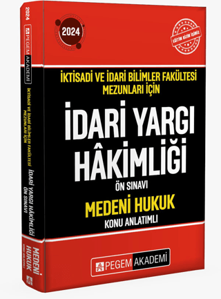 2024 İktisadi ve İdari Bilimler Fakültesi Mezunları İçin İdari Yargı H