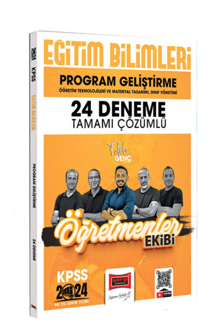 2024 KPSS Eğitim Bilimleri Öğretmenler Ekibi Program Geliştirme Tamamı