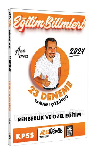 2024 KPSS Eğitim Bilimleri Rehberlik ve Özel Eğitim Tamamı Çözümlü 23 