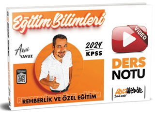 2024 KPSS Eğitim Bilimleri Rehberlik ve Özel Eğitim Video Ders Notları