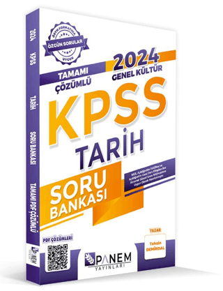 2024 KPSS Genel Kültür Tamamı Çözümlü Tarih Soru Bankası Tahsin Demird