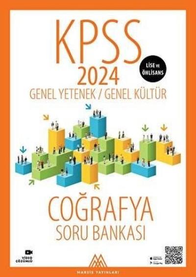 2024 KPSS Lise Ön Lisans GYGK Coğrafya Soru Bankası Kolektif