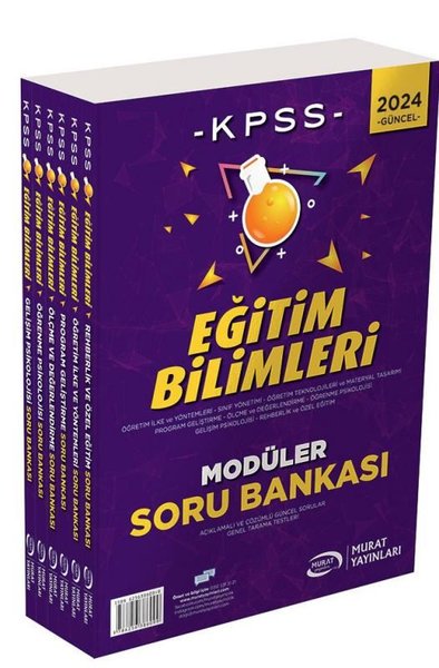 2024 KPSS Modüler Set Eğitim Bilimleri Soru Bankası Kolektif