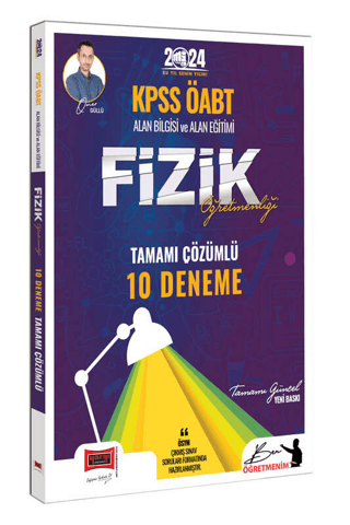 2024 KPSS ÖABT Fizik Öğretmenliği Tamamı Çözümlü 10 Deneme Ömer Güllü