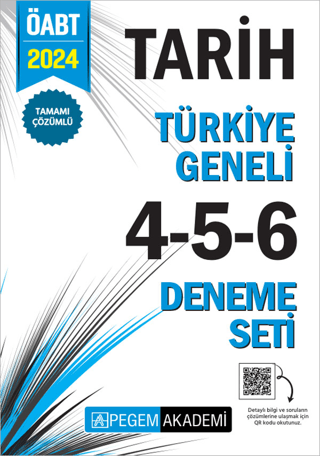 2024 KPSS ÖABT Tarih Tamamı Çözümlü Türkiye Geneli 4-5-6 (3'lü Deneme 