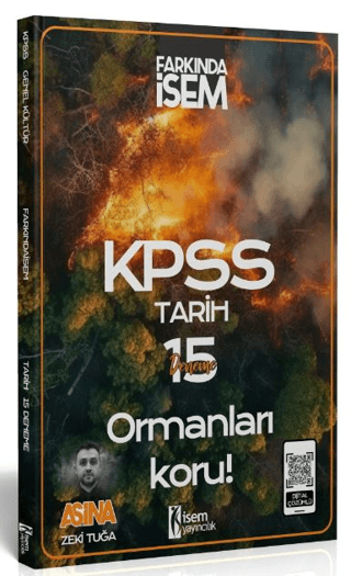 2024 KPSS Tarih Aşina 15 Deneme Zeki Tuğa