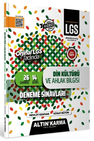 2024 LGS Din Kültürü ve Ahlak Bilgisi Sarmal Deneme Mevlüt Kesman