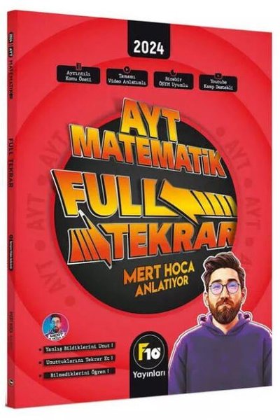 2024 Mert Hoca AYT Matematik Full Tekrar Video Ders Kitabı Mert Güven