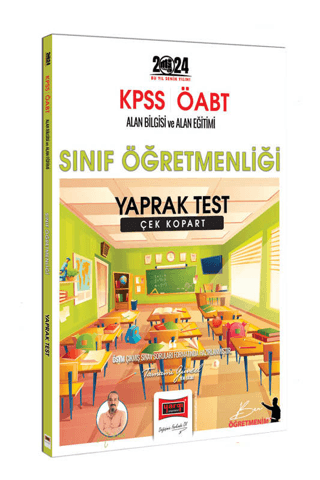 2024 ÖABT Sınıf Öğretmenliği Çek Kopart Yaprak Test Murat Selvi