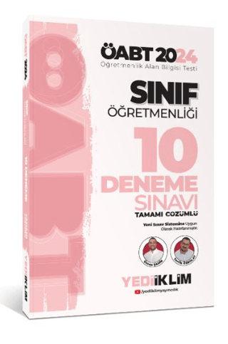 2024 ÖABT Sınıf Öğretmenliği Tamamı Çözümlü 10 Deneme Sınavı Özcan Şah