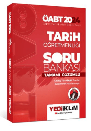 2024 ÖABT Tarih Öğretmenliği Tamamı Çözümlü Soru Bankası Yasin Korkut