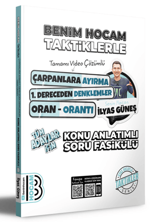 2022 Tüm Adaylar İçin Taktiklerle Çarpanlara Ayırma - Denklemler - Ora