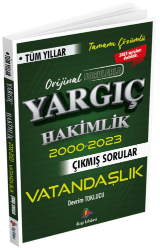 2024 Yargıç Hakimlik Vatandaşlık Tüm Yıllar Çıkmış Sorular Devrim Tokl