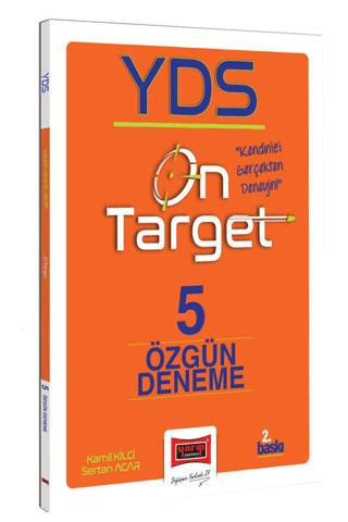 2024 YDS On Target 5 Özgün Deneme Kamil Kilci