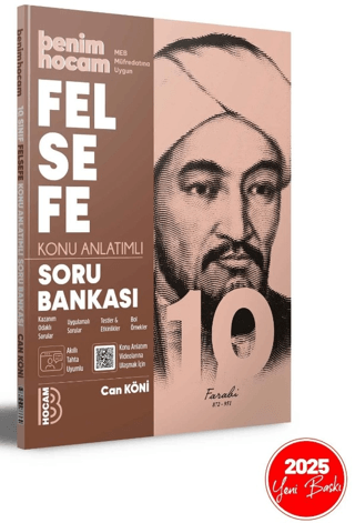 2025 10. Sınıf Felsefe Konu Anlatımlı Soru Bankası Can Köni