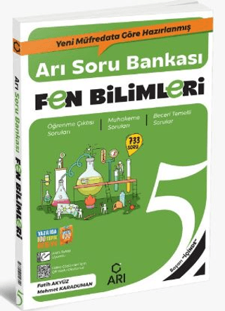 2025 5. Sınıf Fen Bilimleri Arı Soru Bankası Fatih Akyüz